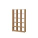 Regal >MAURO< in Elegancia Eiche Dekor - 107,2x176,3x32,9cm (BxHxT)