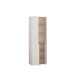 Stauraumschrank >ALICE SPRINGS< in Sandfarben - 74,5x214,3x34,9cm (BxHxT)