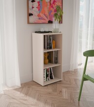 Regal >ALICE SPRINGS< in sandfarbig - 49,8x99,1x34,9cm (BxHxT)