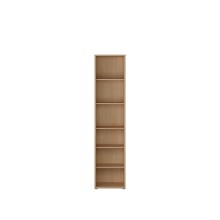 Regal >ALICE SPRINGS< in Elegancia Eiche Dekor - 49,8x214,3x34,9cm (BxHxT)