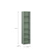 Regal >ALICE SPRINGS< in Salbei  - 49,8x214,3x34,9cm (BxHxT)