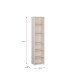 Regal >ALICE SPRINGS< in Sand - 49,8x214,3x34,9cm (BxHxT)