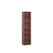 Regal >ALICE SPRINGS< in Terrakotta - 49,8x214,3x34,9cm (BxHxT)