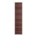 Regal >ALICE SPRINGS< in Terrakotta - 49,8x214,3x34,9cm (BxHxT)