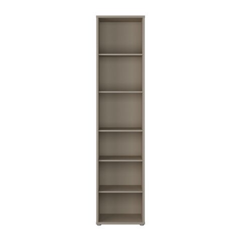 Regal >ALICE SPRINGS< in Taupe - 49,8x214,3x34,9cm (BxHxT)