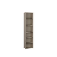 Regal >ALICE SPRINGS< in Taupe - 49,8x214,3x34,9cm (BxHxT)