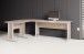Eckschreibtisch >Clermont< in Eiche Sonoma Dekor - 220x73x170 (BxHxT)