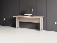 Schreibtisch >Clermont< in Eiche Sonoma Dekor - 150x73x70 (BxHxT)