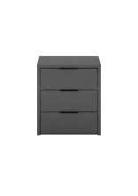 Innenschublade >Denver< in Twist, Dekorfolie Twist - 46,8x52,4x45cm (BxHxT)