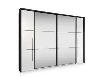 Dreh-/Schwebetürenschrank >Denver< (2-teilig)...