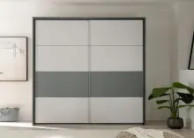 Schwebetürenschrank >MODESTE< (2-teilig) in...