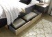 Bettschubkasten >STARLIGHT< in Artisan Eiche - 137,2x19,1x61,5cm (BxHxT)