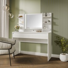 Schminktisch >LISSON< in Weiß inkl....