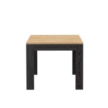 Esstisch >BOHOL< ausziehbar in Riviera Eiche / Cabezone - 160x78,2x90,2cm (BxHxT)