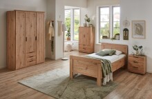 Bett >NADJA< in ARTISAN EICHE NACHBILDUNG -...