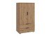 Highboard >NADJA< in ARTISAN EICHE NACHBILDUNG - 81x140x40cm (BxHxT)