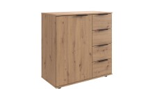 Sideboard >NADJA< in ARTISAN EICHE NACHBILDUNG -...