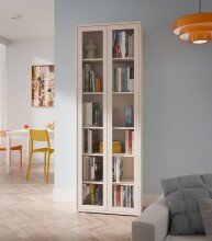 Glasvitrine >ALICE SPRINGS< in Sand -...