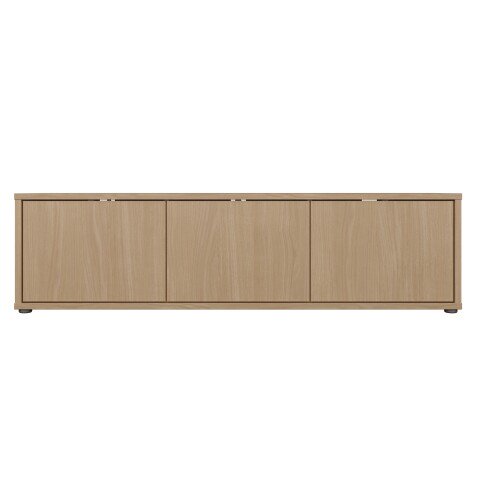 Lowboard >ALICE SPRINGS< in Elegancia Eiche Dekor - 154,2x41,5x34,9cm (BxHxT)