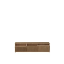 Lowboard >ALICE SPRINGS< in Elegancia Eiche Dekor - 154,2x41,5x34,9cm (BxHxT)