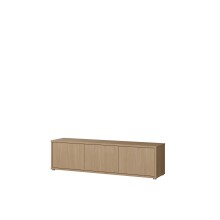 Lowboard >ALICE SPRINGS< in Elegancia Eiche Dekor - 154,2x41,5x34,9cm (BxHxT)