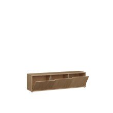 Lowboard >ALICE SPRINGS< in Elegancia Eiche Dekor - 154,2x41,5x34,9cm (BxHxT)