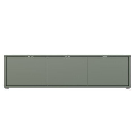 Lowboard >ALICE SPRINGS< in Salbei, Spanplate  - 154,2x41,5x34,9cm (BxHxT)