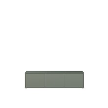 Lowboard >ALICE SPRINGS< in Salbei, Spanplate  - 154,2x41,5x34,9cm (BxHxT)