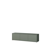 Lowboard >ALICE SPRINGS< in Salbei, Spanplate  - 154,2x41,5x34,9cm (BxHxT)