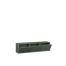 Lowboard >ALICE SPRINGS< in Salbei, Spanplate  - 154,2x41,5x34,9cm (BxHxT)