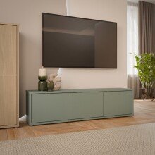 Lowboard >ALICE SPRINGS< in Salbei, Spanplate  -...