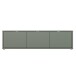 Lowboard >ALICE SPRINGS< in Salbei, Spanplate  - 154,2x41,5x34,9cm (BxHxT)