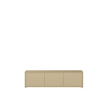 Lowboard >ALICE SPRINGS< in Buttergelb - 154,2x41,5x34,9cm (BxHxT)