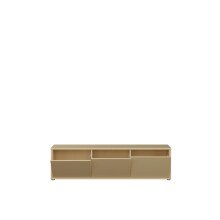 Lowboard >ALICE SPRINGS< in Buttergelb - 154,2x41,5x34,9cm (BxHxT)