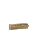 Lowboard >ALICE SPRINGS< in Buttergelb - 154,2x41,5x34,9cm (BxHxT)