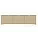 Lowboard >ALICE SPRINGS< in Buttergelb - 154,2x41,5x34,9cm (BxHxT)