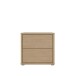 Nachtkommode >ALICE SPRINGS< in Elegancia Eiche Dekor - 49,8x47,9x41,5cm (BxHxT)