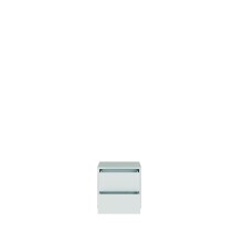 Nachtkommode >ALICE SPRINGS< in Secret grey - 49,8x47,9x41,5cm (BxHxT)