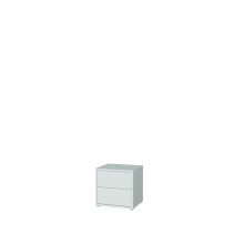 Nachtkommode >ALICE SPRINGS< in Secret grey - 49,8x47,9x41,5cm (BxHxT)