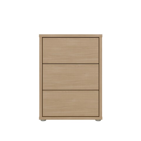 Nachtkommode >ALICE SPRINGS< in Elegancia Eiche Dekor - 49,8x68,7x41,5cm (BxHxT)