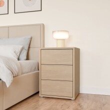 Nachtkommode >ALICE SPRINGS< in Elegancia Eiche Dekor - 49,8x68,7x41,5cm (BxHxT)