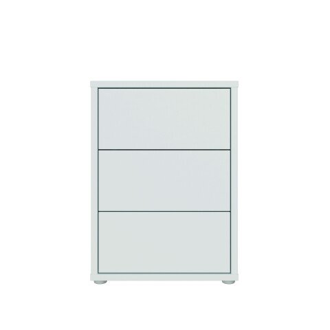 Nachtkommode >ALICE SPRINGS< in Secret grey - 49,8x68,7x41,5cm (BxHxT)