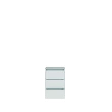 Nachtkommode >ALICE SPRINGS< in Secret grey - 49,8x68,7x41,5cm (BxHxT)