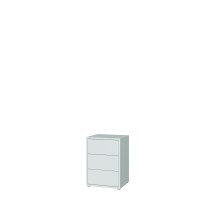 Nachtkommode >ALICE SPRINGS< in Secret grey - 49,8x68,7x41,5cm (BxHxT)