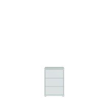 Nachtkommode >ALICE SPRINGS< in Secret grey - 49,8x68,7x41,5cm (BxHxT)