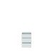 Nachtkommode >ALICE SPRINGS< in Secret grey - 49,8x68,7x41,5cm (BxHxT)
