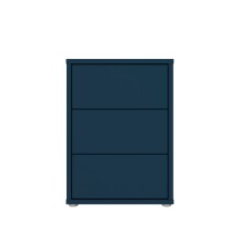 Nachtkommode >ALICE SPRINGS< in Nachtblau -...