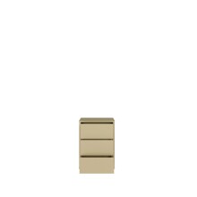 Nachtkommode >ALICE SPRINGS< in  Buttergelb - 49,8x68,7x41,5cm (BxHxT)