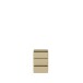 Nachtkommode >ALICE SPRINGS< in  Buttergelb - 49,8x68,7x41,5cm (BxHxT)