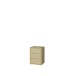 Nachtkommode >ALICE SPRINGS< in  Buttergelb - 49,8x68,7x41,5cm (BxHxT)